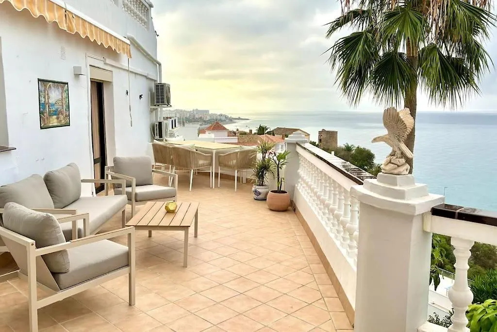 Fantastic Sea Views Sun Lounge Apartment Nerja Spain